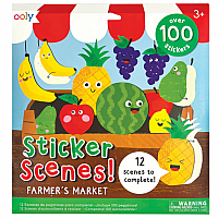Farmers Market Sticker Scene