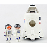 Space Rocket Playset with Capsule