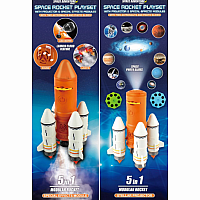 Space Rocket Playset with Capsule