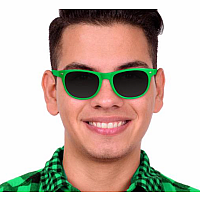 Green Retro Sunglasses