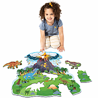 Dinosaur Island Floor Puzzle 48pc