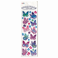 Glittery Butterfly Stickers