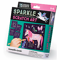 Scratch Art Unicorn Sparkle