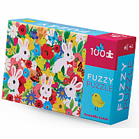 100 pc Bunny Fuzzy Puzzle