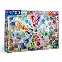 100 pc Love of Crystals Puzzle