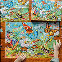 100 pc Love of Bugs Puzzle