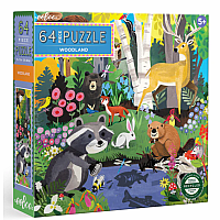 64 pc Woodland Puzzle