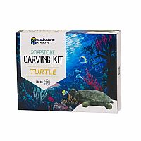 Turtle Soapstone Carving Kit