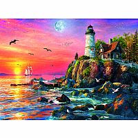 500 pc Lighthouse at Sunset Puzzle