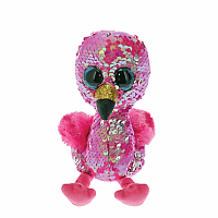 Pinky Reversible Sequin Beanie Boo - Large
