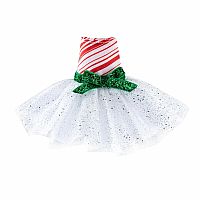 Elf on the Shelf Claus Couture Candy Cane Classic Dress