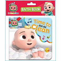 Time to Get All Clean Cocomelon Bath Book