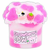Strawberry Cow Dope Slime