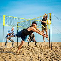 Crossnet Volleyball Game