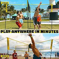 Crossnet Volleyball Game