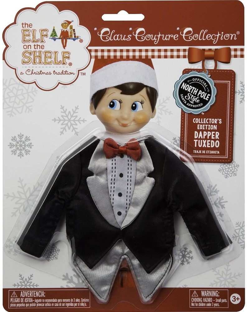 Details about   Elf On The Shelf Dapper Tuxedo Christmas Claus Couture Not Include Elf 