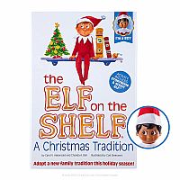 Elf on the Shelf Boy with Brown Eyes