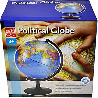 11" Desktop Politcal Globe