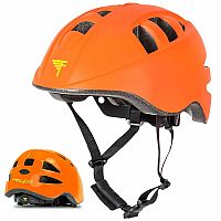 Small Orange Junior Sports Helmet