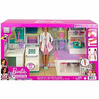 Fast Cast Medical Clinic Barbie® Playset