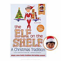 Elf on the Shelf Girl with Brown Eyes