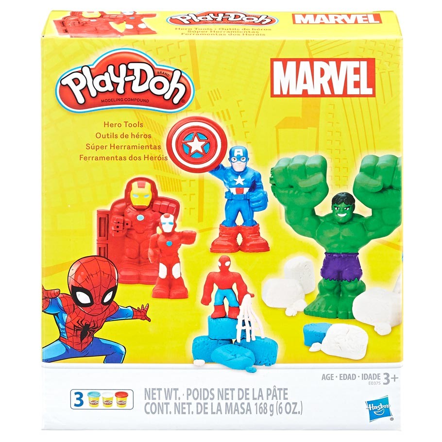 Marvel Hero Tools Play-Doh - Fun Stuff Toys