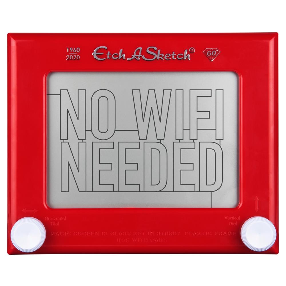 60th Anniversary Diamond Edition with Magic Screen for Ages 3 and Up Etch A Sketch Classic