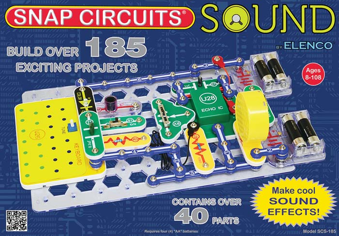 Kit de sonido SCS-185 GT Snap circuitos en la bandeja de gratnells 