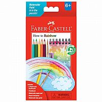 How To Rainbow Water Color Kit