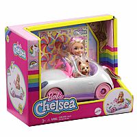 Chelsea and Car Barbie