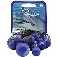 Marble Blue Dolphin Game Net