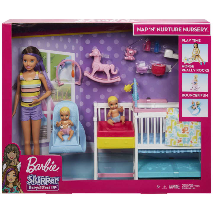 Barbie® Nap 'n' Nursery™ - Fun Stuff Toys
