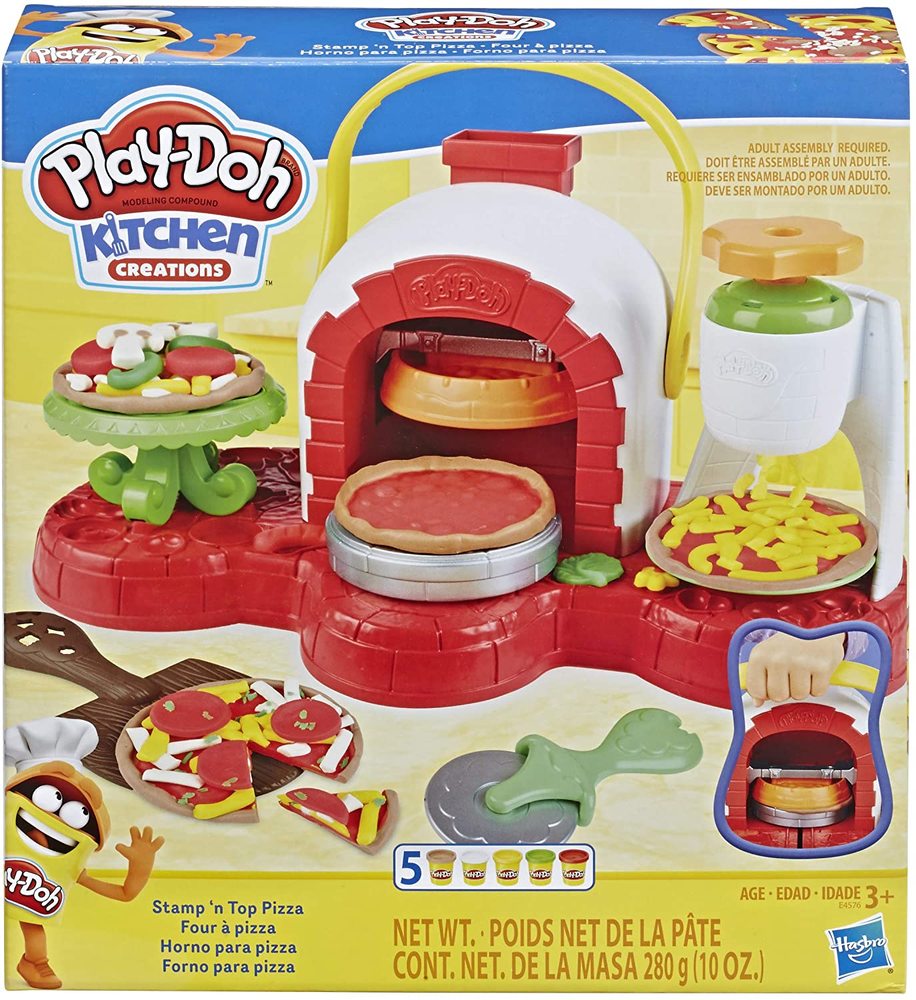 Play Doh Stamp and Top Pizza - Fun Stuff Toys