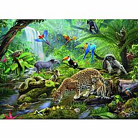 60 pc Rainforest Animals Puzzle