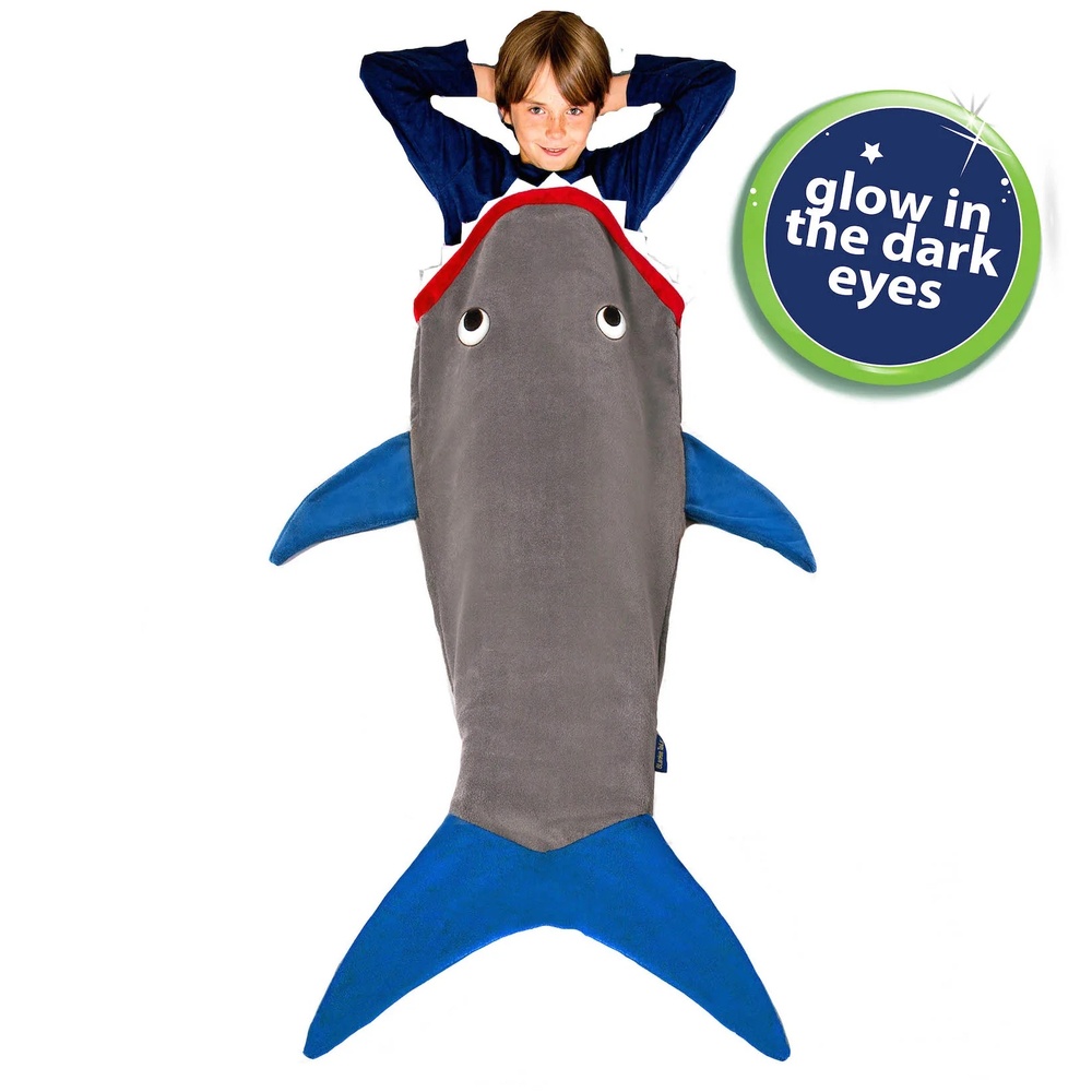Glow in the Dark Shark Blanket - Fun Stuff Toys