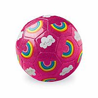 Size 3 Rainbow Glitter Soccer Ball 