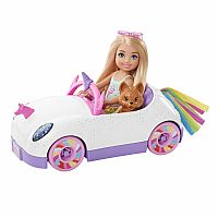Chelsea and Car Barbie®