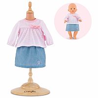 Corolle 14" Top and Skirt Outfit