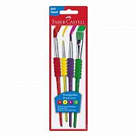 Soft Grip Brushes - 4 pack