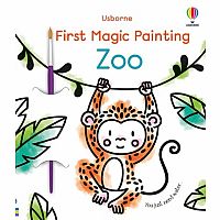 First Magic Painting Book Zoo 